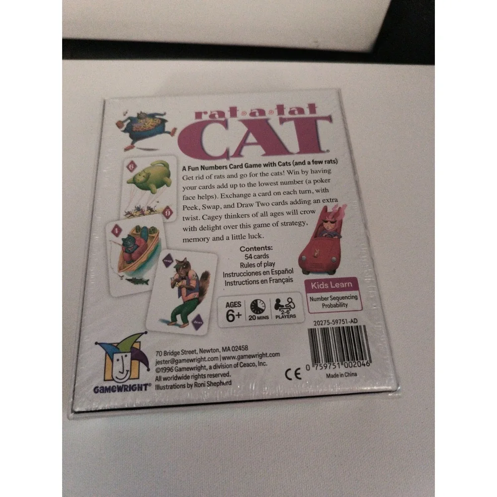 Gamewright incorporating 1996